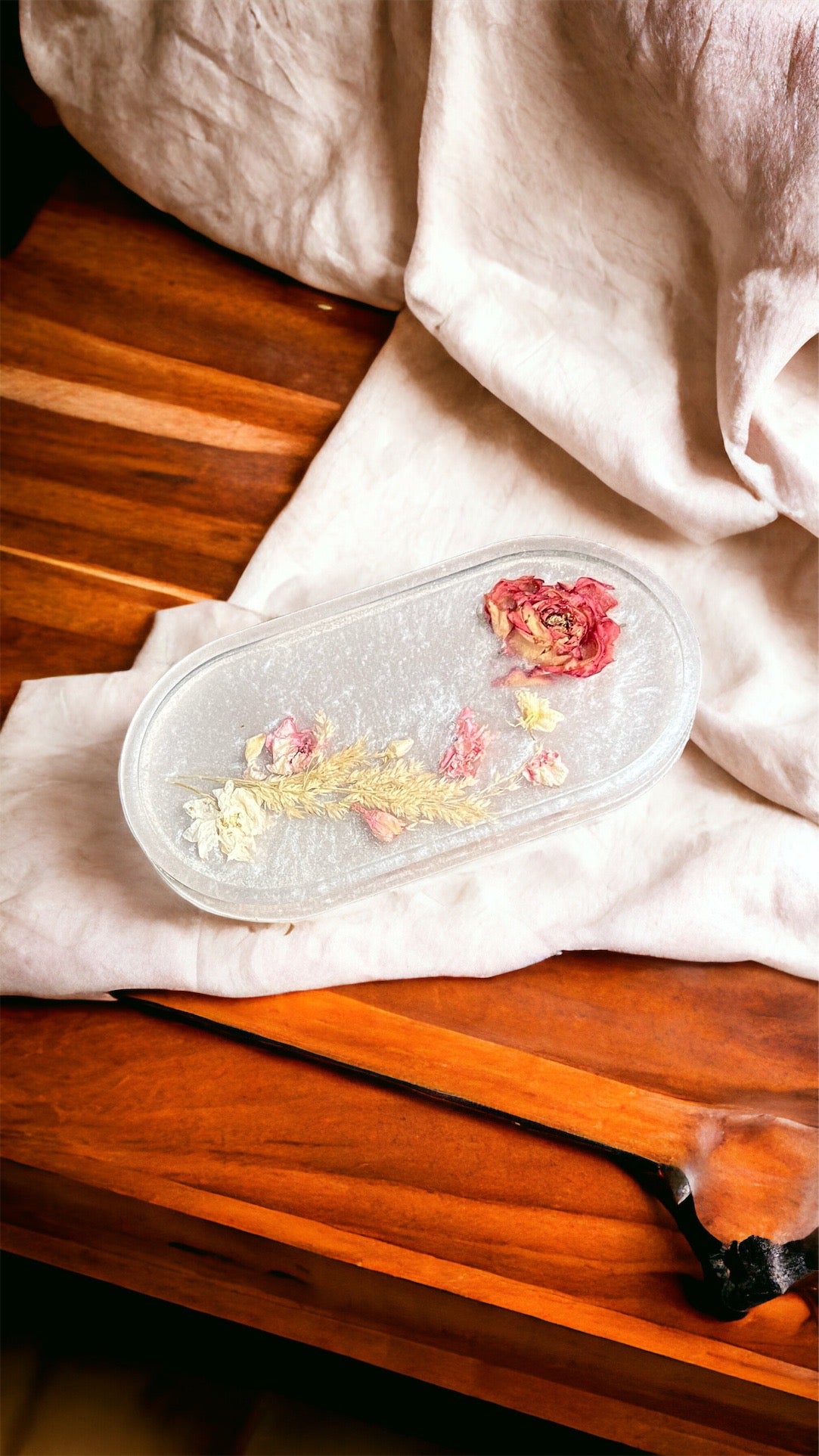 SchmuckSchale (decorative tray ) aus Epoxidharz-Resinart-Resin